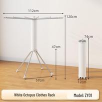 Compact Multi-functional Folding Clothes Rack Indoor/Outdoor Drying Stand
