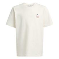 Adidas X Marvel Bendradarbiavimo Marškinėliai Marvel Žmogus-Voras Apvalia Kaklo Išplėstinio Kirpimo Vaikams Viršutiniai Drabužiai JZ3555 140 white