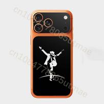 M-Michael J-Jackson For Apple iPhone 17Pro,17Pro Max Battry Back Cover with Camera Decal Skin Rear Protective Sticker Film iPhone17promax