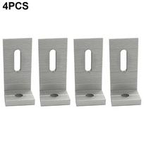 4/8 PCS Solar Panel Mounting Bracket Solar Connector 90° Angle PV Connector Aluminum Alloy Fixing Clamp Accessories L Bracket