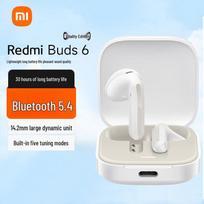 Xiaomi Redmi Buds 6 Lite Semi-in-ear Bluetooth Earbuds balta