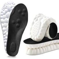 2 Pairs Cloud Insoles for Men and Women,4D Cloud Technology Insole,Super Soft,Comfort,Shock-Absorbing,Foot Support Memory Foam Insoles for Adult