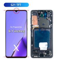 6.1 TFT S21 Screen For Samsung Galaxy S21 5G LCD Display Touch Screen Digitizer For Samsung S21 G9910 G991B Screen Replacement TFT Screen juoda