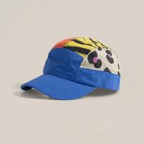 Leopard Print Color Block Quick Dry Baseball Cap For Women Men, Sun Protection Hat For Outdoor Streetwear & Daily Casual Wear Adjustable blue