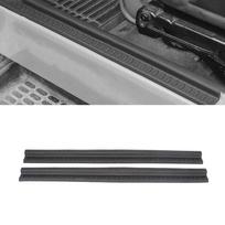 2 vnt. Įėjimo apsauga Durų slenksčio dangtelis Apsauga Nuobėgimo plokštelė Jeep Wrangler Tj 1997-2006 gray