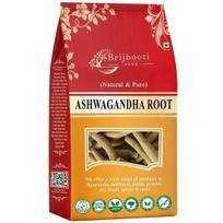 BIRJU MAHAVIR Ashwagandha Withania Somnifera Root, Natural, 200 g 200GM