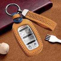 For Chrysler Voyager Pacifica Touring Limited - Leather Car Remote Key Fobs Cases Car Key Cover Accessories