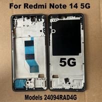 Xiaomi Redmi Note 14 5G vidurinio rėmo LCD ekrano priekinio rėmo korpuso rėmelio važiuoklės plokštės keitimas NOTE14 5G Purple