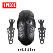 Universal Carbon-Fiber-Pattern Mudguard for VSETT 11+ ZERO 11X KAABO 11-Inch Electric Scooter Adjustable Fender Wheel Cover Wing 1 PIECE