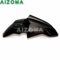 Supermoto Mini Road Motorcycle Plastic Fender Dirt Bike Front Wheel Mudguard Black Mud Splash Guard For Kawasaki KSR110 KSR 110