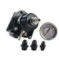 ABJO-AN8/8/6 Fuel Inject Regulator With Boost Gauge High Pressure 8AN BLACK juoda