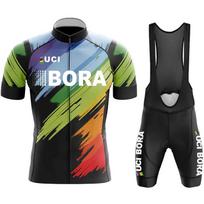 2026 Cycling Suit BORA Tour De France Men's and Women's Cycling Short-sleeved Suit Mountain Bike Road Bike Cycling Suit XS