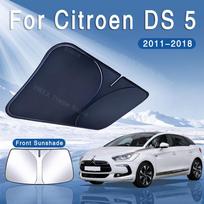 Citroen DS 5 DS5 2011~2018 2015 2017 Automobilio saulės skydelis Priekinio stiklo saulės gaudyklė Šilumos izoliacija Vasaros vėsinimas Automobilio aksesuarai blue
