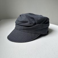 Japoniškos retro languotos lininės kepurės-beretės moterims, meniška, universali, dailininkės beretė, lengva, kvėpuojanti, aštuonkampė kepurė, snapuota kepurė 54-58CM black