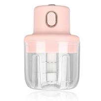 Electric Garlic Chopper Mini for Onion Ginger Small Food Processor Machine 250ml L white