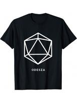 ODESZA Odesza Band T-Shirt - Men's Classic Fit Black Geometric Short Sleeve T-Shirt - Small - Crew Neck - Pull On - 1 Count S juoda