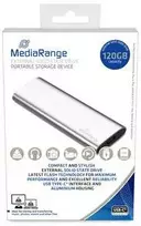 Išorinis kietasis diskas SSD|MEDIARANGE|Skaitymo greitis 450MB/s|Rašymo greitis 420MB/s|Form factor M.2|NVMe Yes| 120GB|MR1100