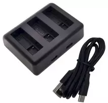 Extra Digital Triple Charger for DJI Osmo Action 3/Action 4
