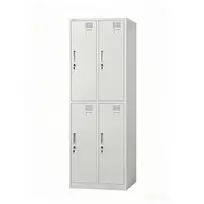 Metalinė persirengimo spintelė keturvietė, dviejų lygių Rehalt Systems 1800 x 800 x 500