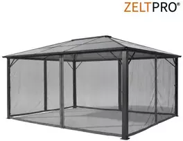 Zeltpro Tinklelis nuo uodų (4 sienos) skirtas Lauko Pavėsinei Zelptro Deluxe 300x400 Pilka