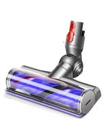 For Dyson V7 V8 V10 V11 V15 Vacuum Cleaner Anti Entangleme Direct Drive Cleaner Head , Motorhead Cleaner Head Brush Turbine Tool šviesiai pilka spalva