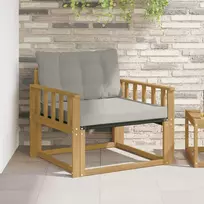 Lauko sofos komplektas Kietasis akacijos medis ir Textilene
