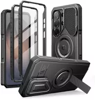Dėklas Tech-Protect KEVLAR MAGSAFE 2-SET GALAXY S26 ULTRA Juodas