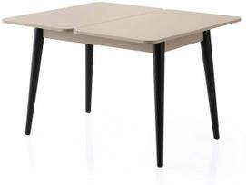 Valgomojo stalas išskleidžiamas Kalune Design Dolunay, ruda sp., 100 - 220 cm x 60 cm x 75 cm