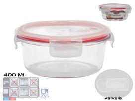 Dėžutė maistui Kitchen&GO, 0.4 l, 13.5 cm x 13.5 cm, skaidri sp.