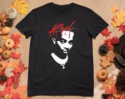 Playboi Carti Whole Lotta Red Albumo Viršelis Sieninis Rap T-shirt S-4XL Unisex T-shirt M
