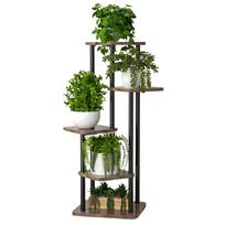 Gėlių stovas Metalinis Stovas Pastatomas Loftas Augalai Lentyna 106 Cm [Kwietnik1]