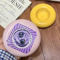 Dopamine Pet Bowl Cute Cat Food Water Bowl Kitten Puppy Feeder Cat Supplies Best Gift for Dog Cat Feeder rožinė
