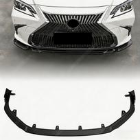 For Lexus ES 2018 2019 2020 2021 2022 Automobile Front Bumper Splitter Lip Chin Decorative Spoiler Automobile Body Modification Matt Black