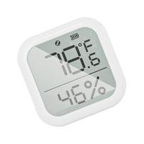 ZigBee Smart Hygrometer Thermometer Indoor Temperature and Humidity Sensor with App Control Large LCD Display Home balta