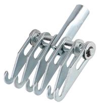 Universal Auto Body Slide Hammer Tool Car Sheet Metal Repair M16 6 Finger Dent Repair Body Dent Tool Puller Claw Hook