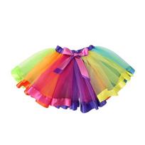Layer Tulle Tutus Skirt Colorful Tutus Skirt Princesses Skirt Pleated Minis Skirt 1