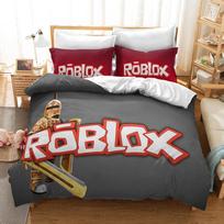 Pardavimų žaidimas Roblox Antklodės užvalkalas Mielai margintas Vaikų miegamojo Paauglių patalynė Anime Animacinis filmas Poliesteris Odai draugiškas EU Twin 135x200cm