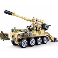 159PCS mall Tank Model Building Block Toys Morden Military Army Truck Construction Kiit Children Diy Bricks Toy NO BOX