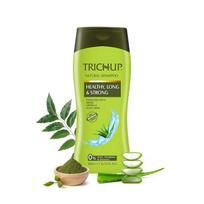 Trichup Healthy Long Strong Hair Shampoo 200ml Pack of 1 With Aloe Vera Neem Henna for Hair Care yellow