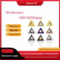TCMT16T/TCGT16T304 Triangle 60° CNC Lathe Inserts for Inner Hole & Outer Circle TCMT16T308-SL Ceramic / High Gloss (10 Pieces)