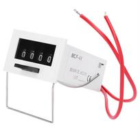 MCF‑4 Elektromagnetinio Impulso Skaitiklis 0–9999 Skaičiavimo Diapazonas Pramoninės Prekės AC220V balta