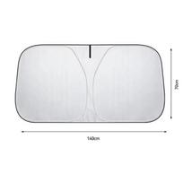 Foldable Car Windshield Sun Shade UV Block Heat Insulation For BYD Seal Interior Protection Accessories 140x70cm