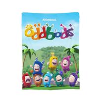 Oddbods Pogo Blanket  Flannel Awesome Breathable Throw Blankets for Bed Sofa Textile Decor, 75x90cm