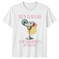 Sun And Sand A Margarita TShirt Margarita Cocktail Alcohol Summer Holiday S