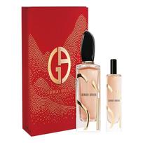 Armani GIORGIO George Christmas Limited Si Beloved Women Perfume Set Perfume EDP Blackcurrant Musk 100ml+15ml juoda