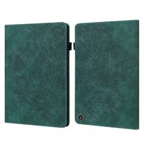 Suitable for amazon leather case kindle paperwhite 6 peacock flower embossed card holder protective case amazon hd8 2020 / hd8 plus 2020 sleep raudona