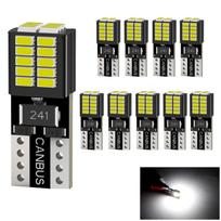 T10 LED White 6000k Explosive Light 10 LEDs T10 Vehicle balta