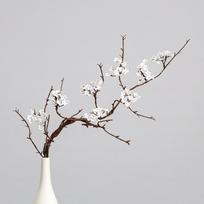 Plastic Simulation Sakura Branches Real Touch Fake Flower  Party Backdrop rožinė