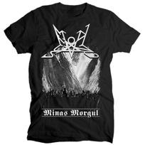 Summoning Minas Morgul marškinėliai BLACK metalo grupė L gray