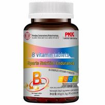 Tongrentang B vitaminų tabletės - 160 vnt. (B1, B2, B6, B12, Niacinamidas) 160 Tablets